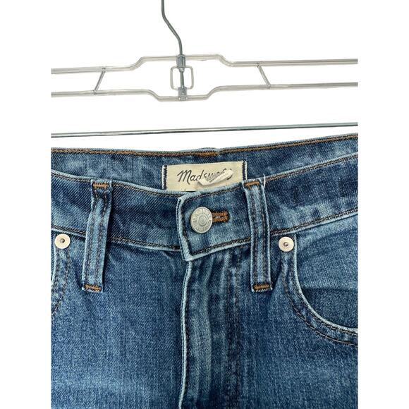 Madewell Rossie Wash The High-Rise Slim Boyjean Straight Leg Jean Size 24 - Picture 5 of 14